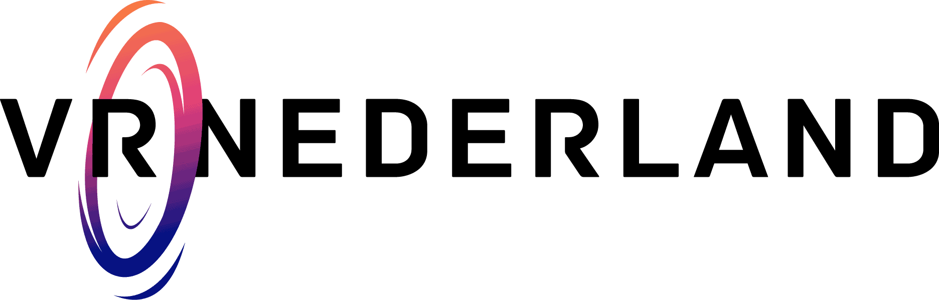 VR Nederland logo zwarte tekst
