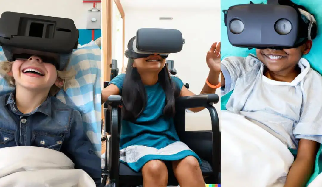 VR Nederland op bezoek in het Wilhelmina Kinderziekenhuis