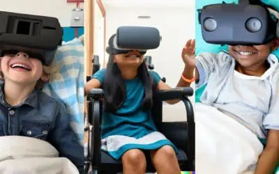 VR Nederland op bezoek in het Wilhelmina Kinderziekenhuis